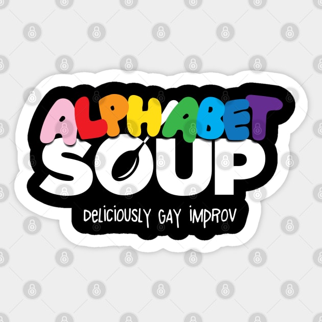 Alphabet soup 2 tag Sticker by ItRhymesWithSpaghetti